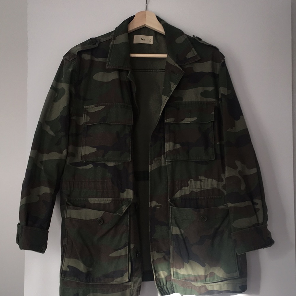 TNA Aritzia Camo Jacket